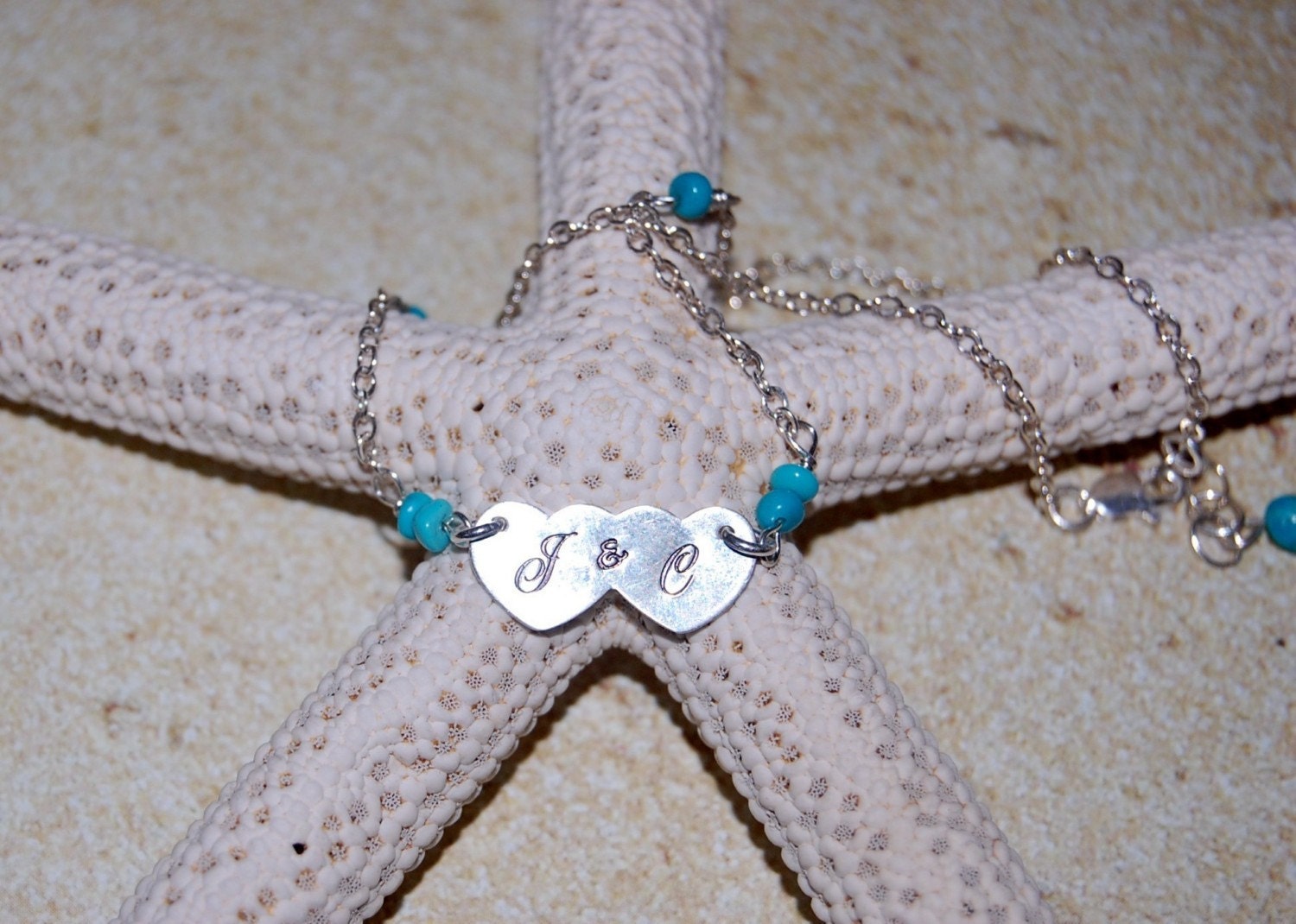 Something Blue Wedding Anklet
