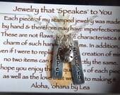Custom Sterling Silver Tag Necklace for Mom