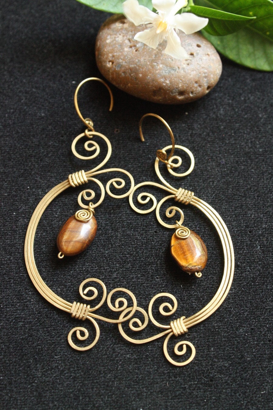 Hanging in the Cloud - Tiger Eye