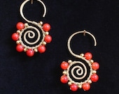 Red Coral little snails