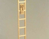 Handcrafted wooden TUMBLING TOM heirloom toy