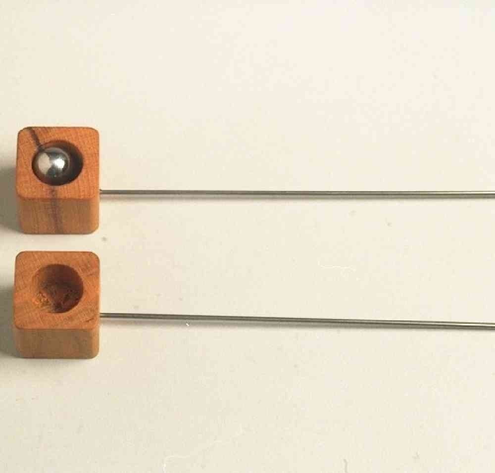 Handcrafted wooden dexterity game toy O FIDDLESTICKS