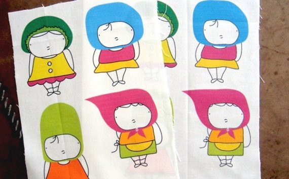 GirlS printed fabric