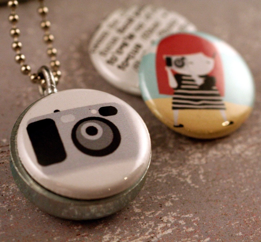 The photographer locket  -  collaboration with POLARITY