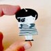 Say cheese - girl pendant