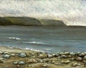 Keel Strand, Achill Island - 5x7 print of an original painting by Tanya Bond