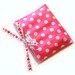 Crayon Wallet & Chalk Mat Art Folio: Valentine Hearts - coloring travel toy / travel game - art fun on the go - 20% Off Sale