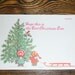 SALE - Vintage Christmas Postcard - Tree
