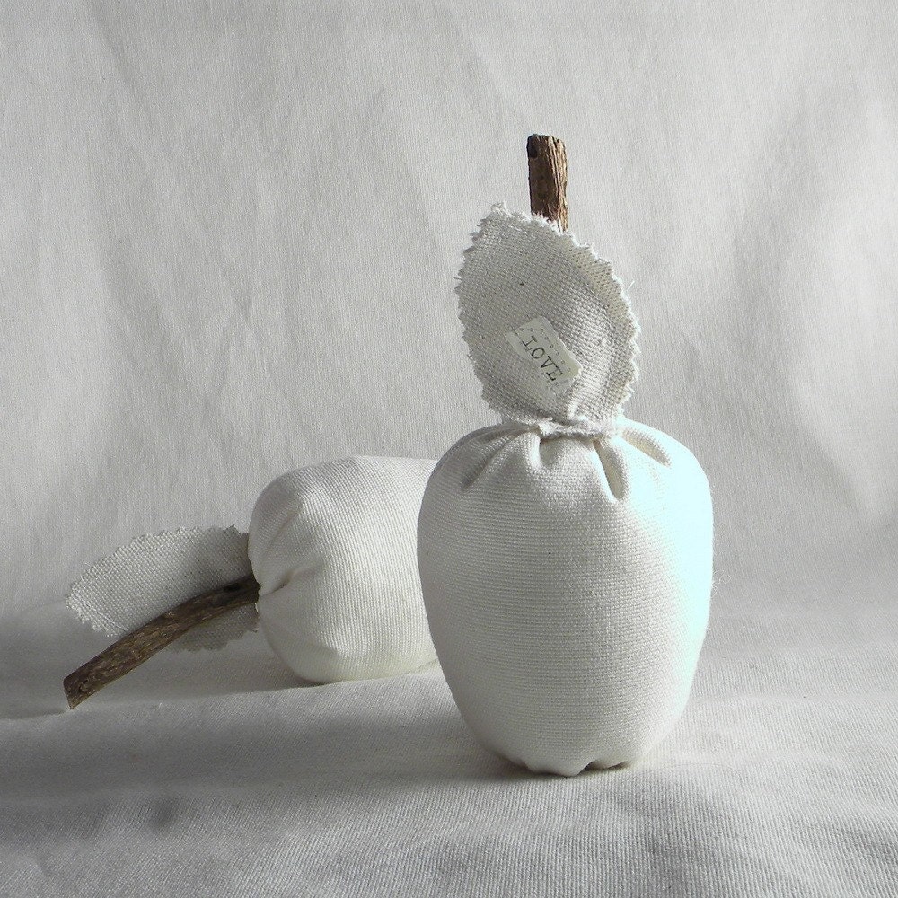 The Inspiration Apple. Fairytale Plush for Grownups (listing for one apple)