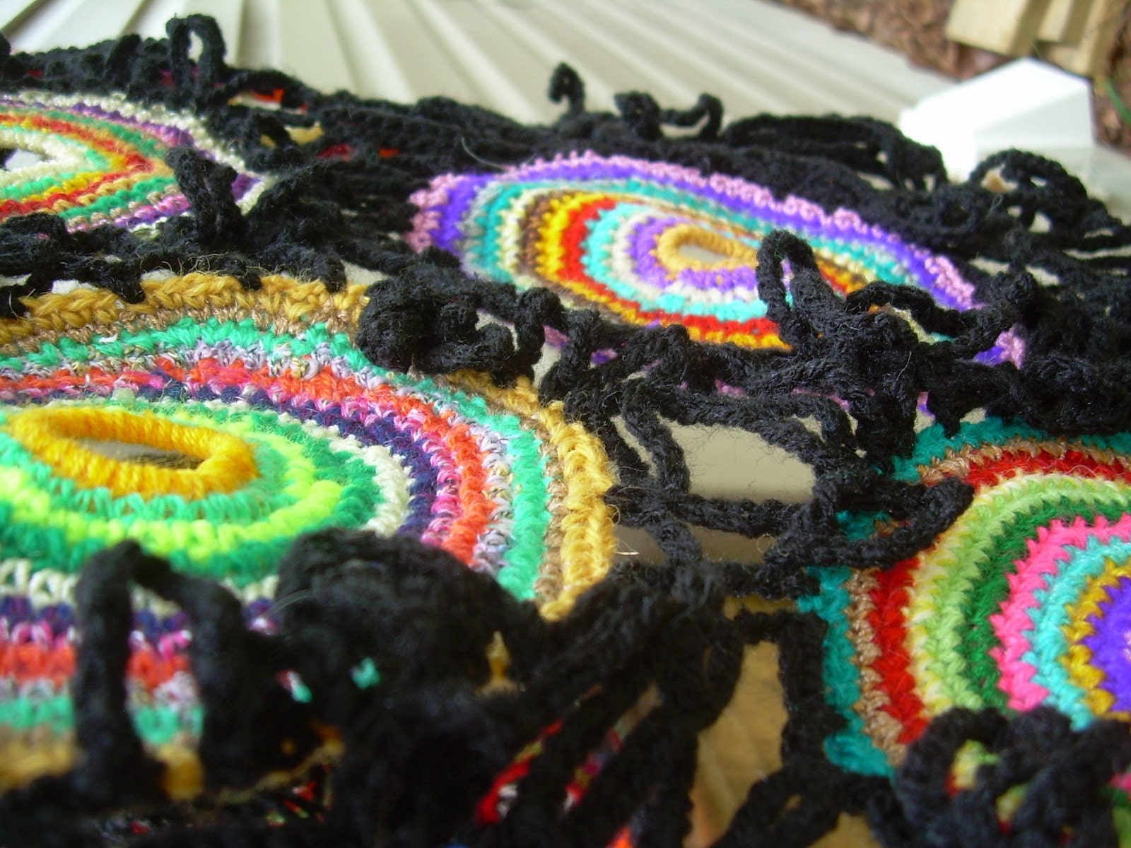 The Starry Night Crochet Shawl