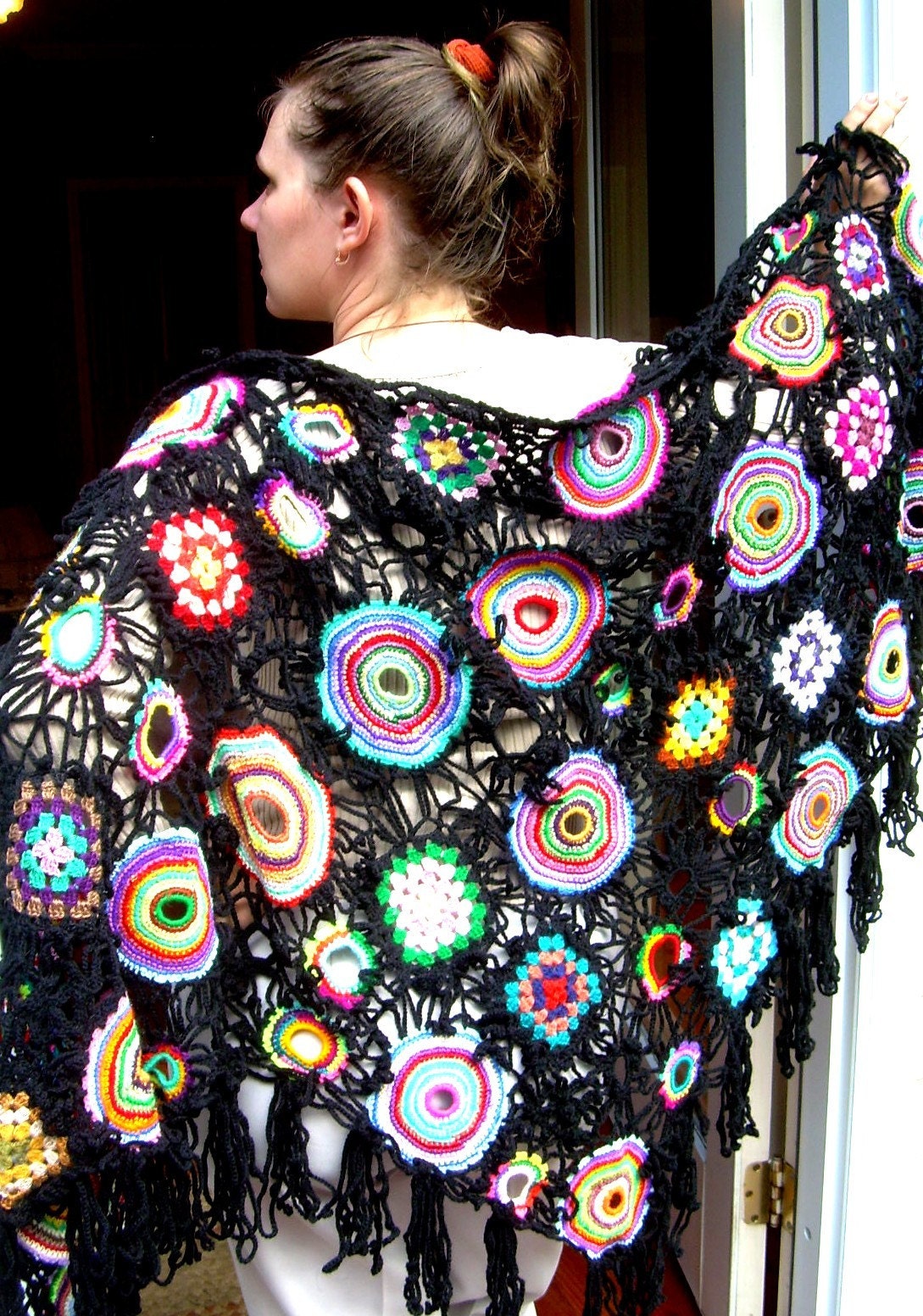 The Starry Night Crochet Shawl