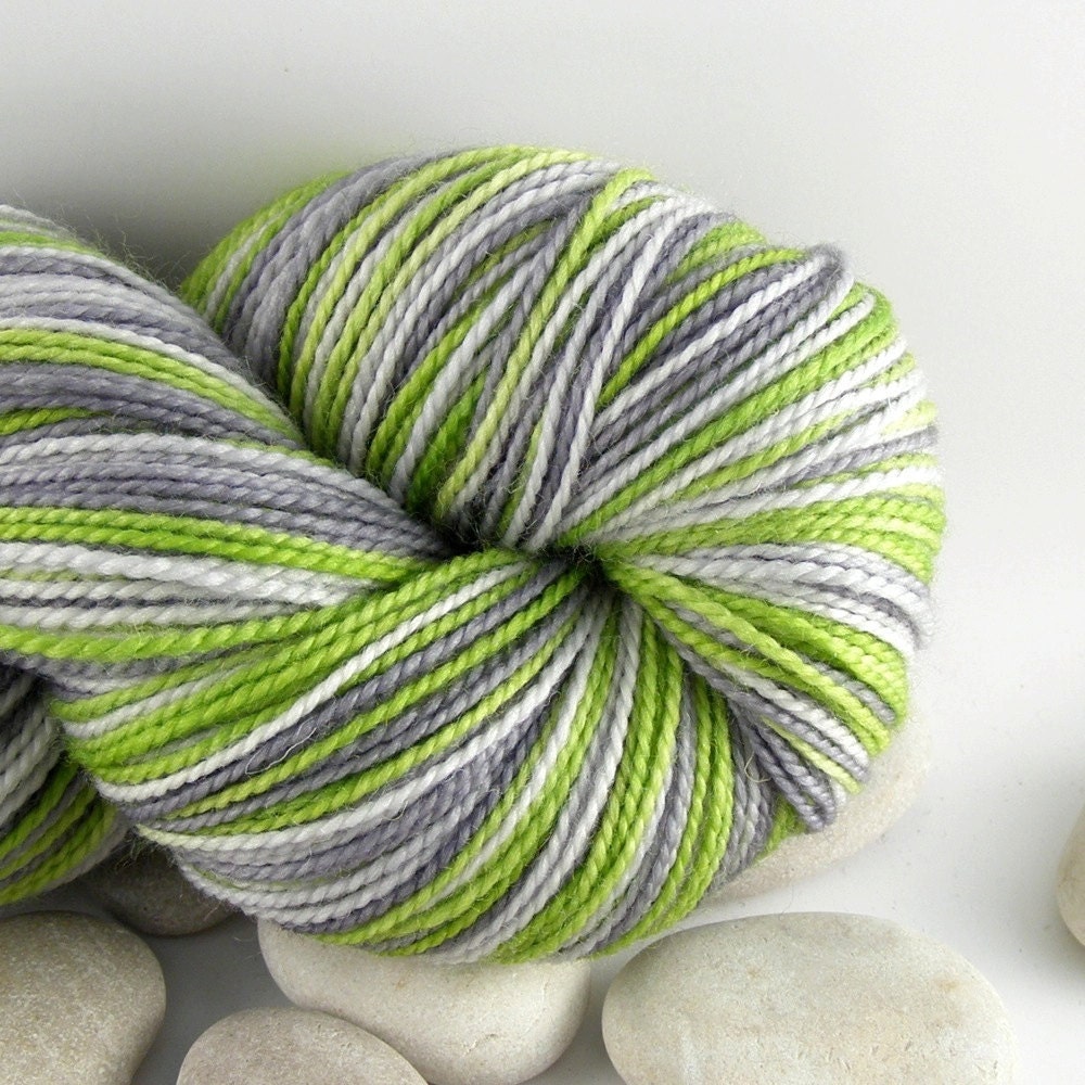 Dyed to Order - Self-Striping Knitting Yarn Hand Dyed Superwash Merino Wool - Mod