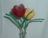 French Beaded Tulips
