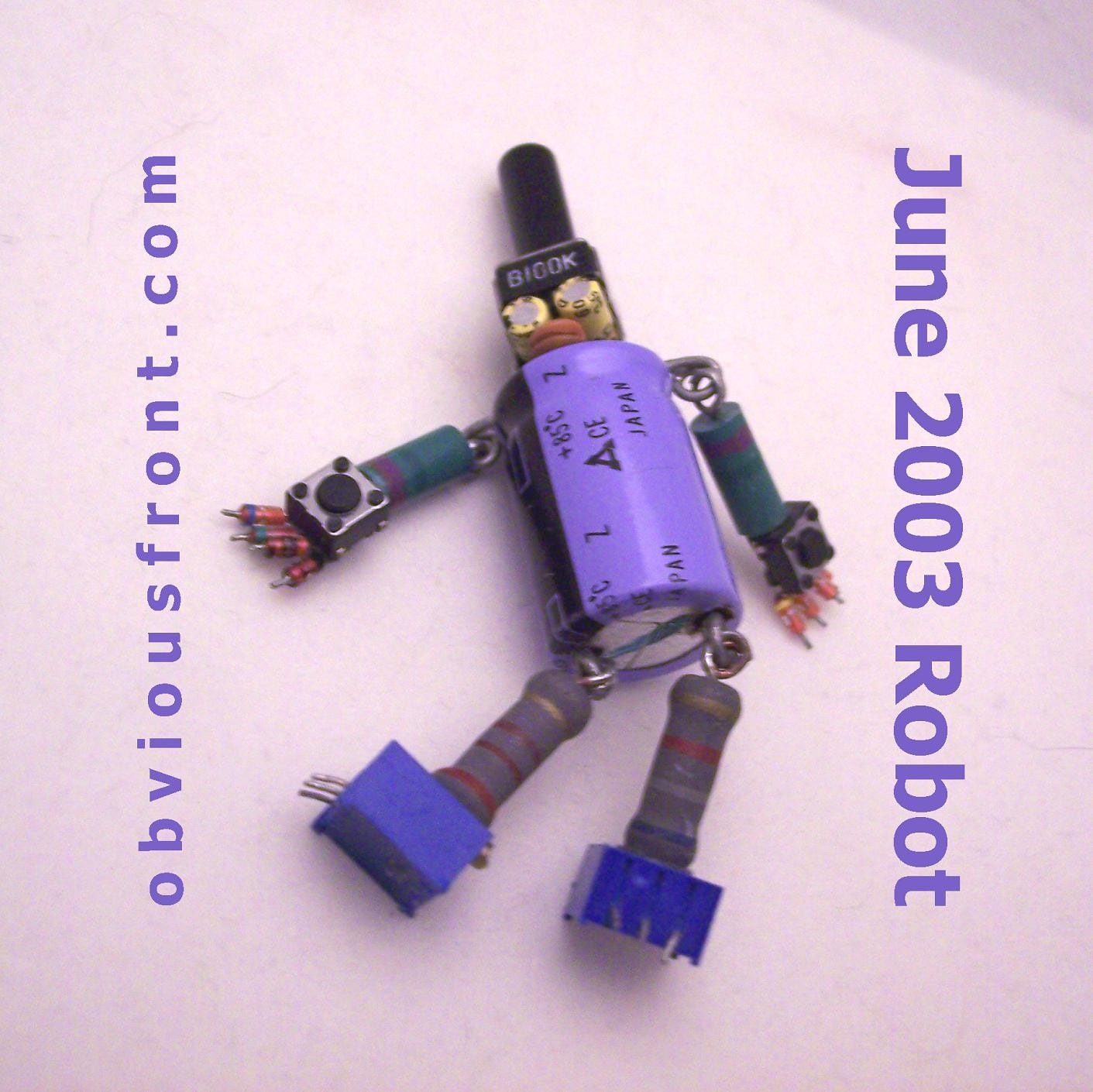 June 2003 robot