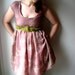 Sweet and silky dandelion summer party dress