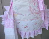 Aprons - Half Aprons - Shabby Chic Aprons - Cottage Chic Apron - Handmade and Lacy Aprons - Handmade Vintage Inspired Aprons