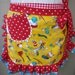 Aprons - Womens Half Apron - The Cat in the Hat Apron - Dr. Seuss - 1957 - Robert Kaufman Fabric