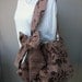 Tote Bag - Purse - Handmade Canvas Bag - Book Bag - School Bag - Bags and Purses - Bag with Bow