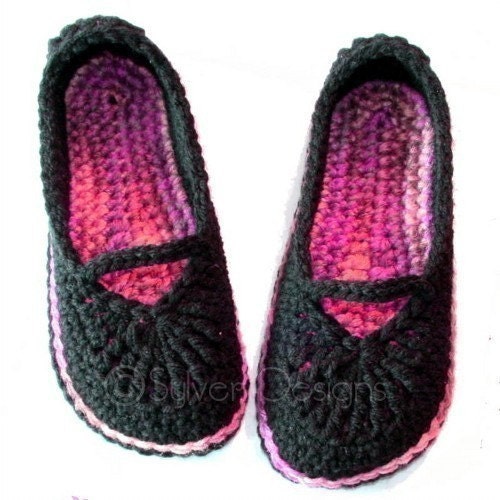 Crochet mary janes for adults