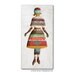 Romantic For Her Gift, 60s Mod Female Custom Silhouette, Made to Order, Wood Assemblage, Market Stroll Collection