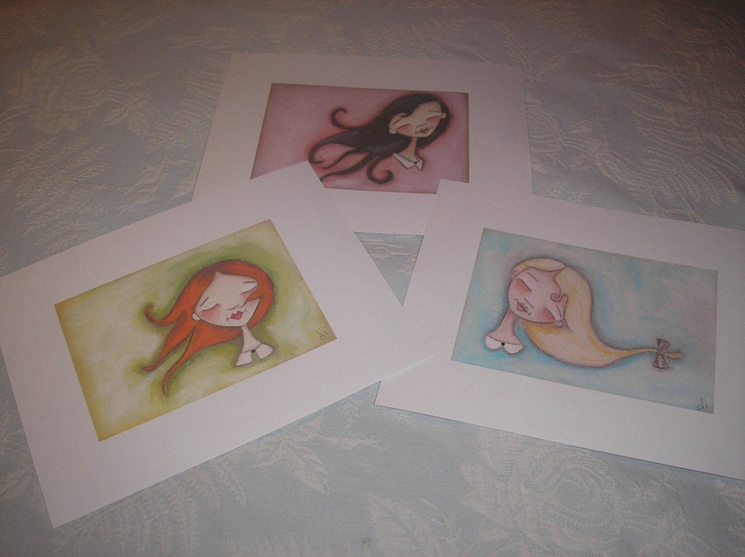 Print Set featuring my first 3 Pretty FAces girls