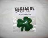 Organic Catnip Clover for your Irish Cat or Kitten on St. Patrick's Day