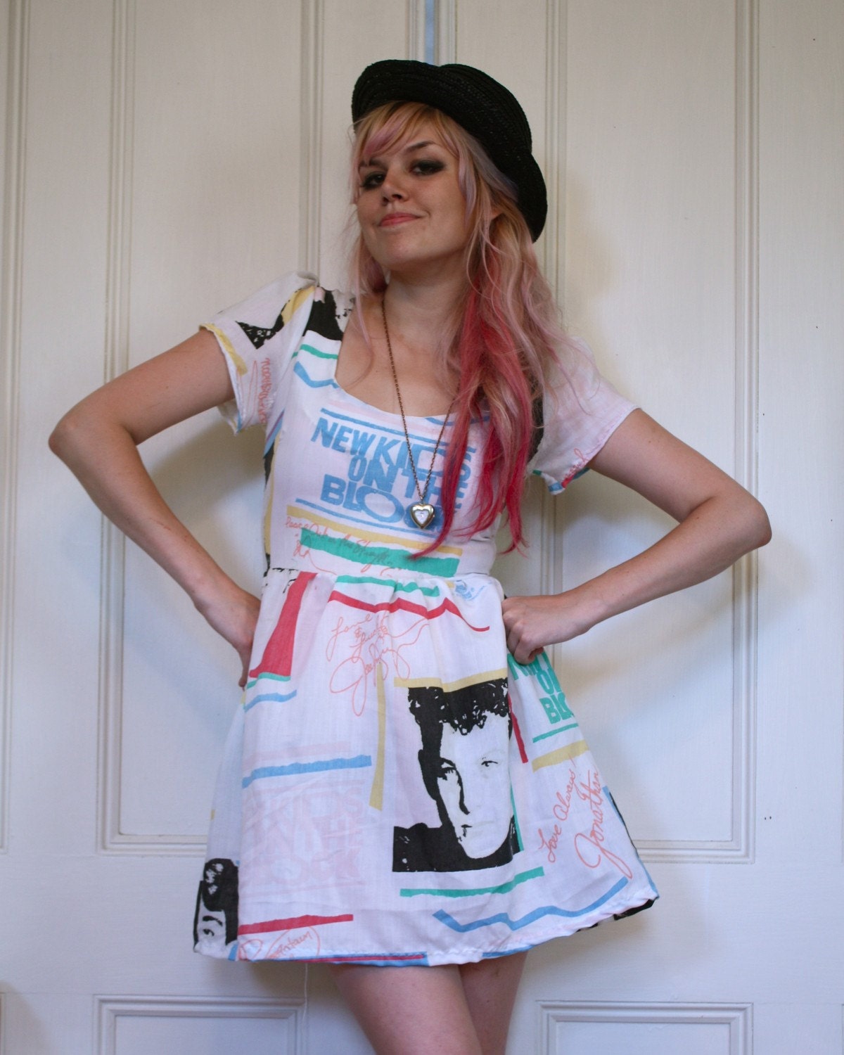 New Kids on the Block Dress MADE TO ORDER