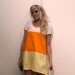 Candycorn Dress MADE TO ORDER