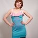 Pink and Teal Cake Dress