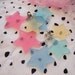 Rainbow Pastel Dangling Stars Earrings