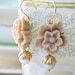 Paris  Flower Earrings