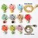Rosy Flower Pendant Necklace