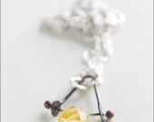 Sterling Silver Citrine Necklace - Jewelry by Jason Stroud