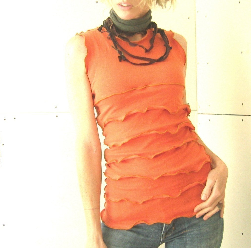 ruffled top