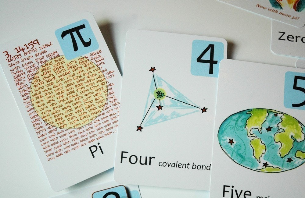 Nerdy Baby 1 2 3 Flash Cards