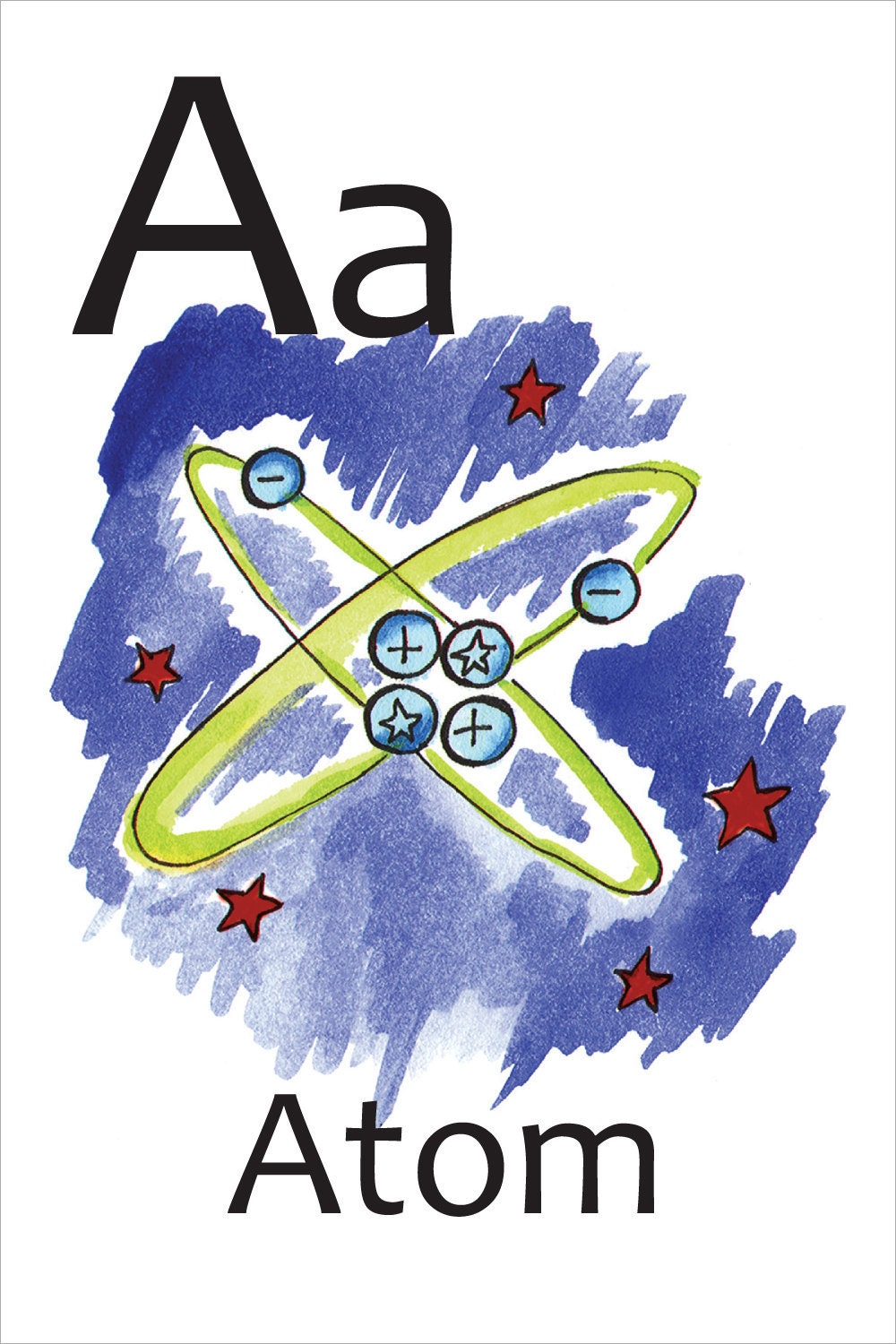 Geek up the nursery with Nerdy Baby ABC flash cards