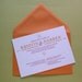 SAMPLE - Letterpress Modern Ornaments Wedding Invitation