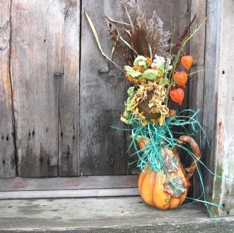 THANKSGIVING BOUQUET dried flower bunch for gift giving FREE shipping