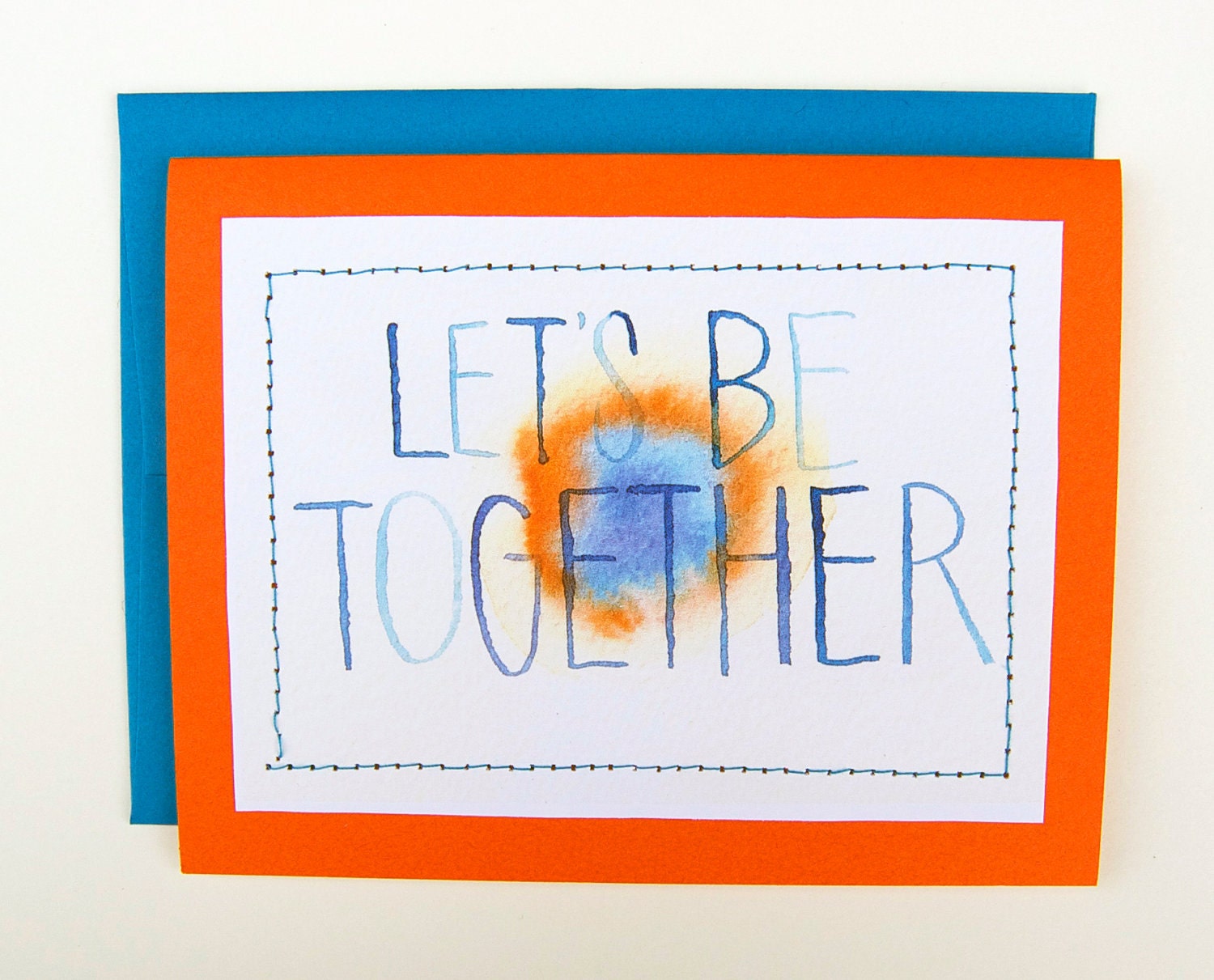 Let's Be Together Card