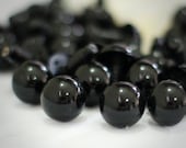 15mm safety eyes in black (20 pairs)