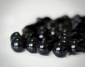 14mm safety craft eyes in black (100 pairs)
