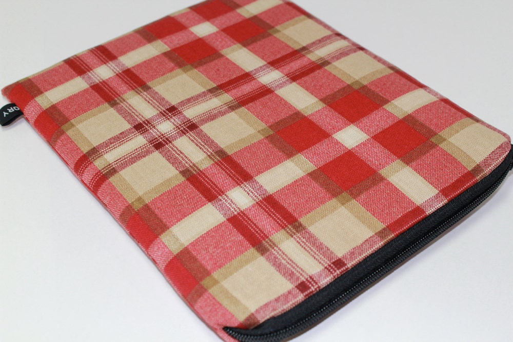 13 inch MacBook Pro//13 inch Macbook Pro with Retina Display Laptop Sleeve Case Cover - Padded and Water Resistant - Plaids
