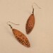 Bohemian Hammered Copper Earrings