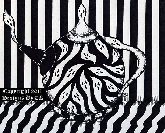 Haunted Ghost Tea Pot - SFA