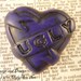 Ugly Tattoo Heart Banner Brooch by Ugly Shyla.
