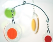 Colorful Glass Mobile Dots