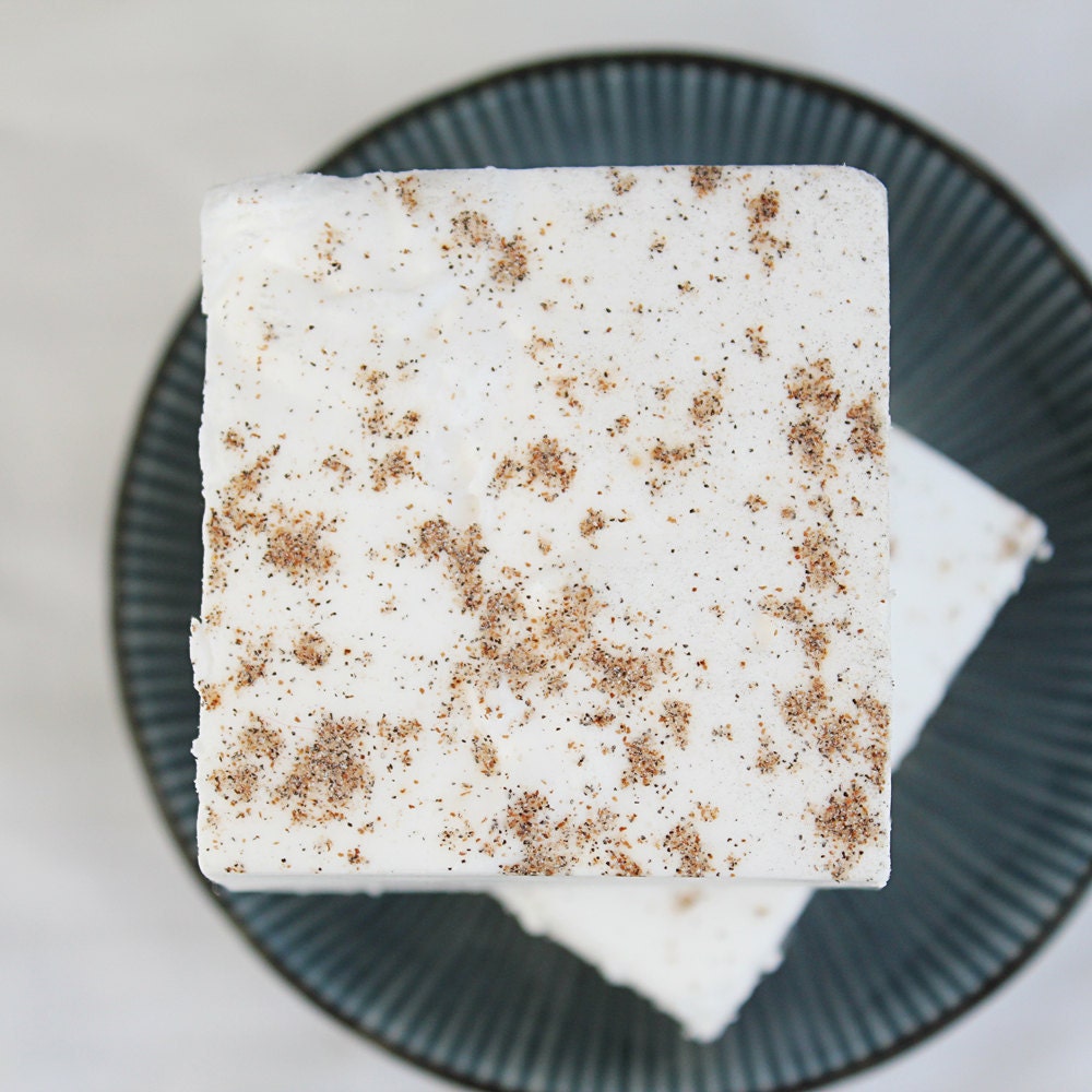Cardamom Vanilla Marshmallow Cream soap - Handamde Soap, Dessert Soap
