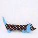 Ready to Ship Stuffed Wiener Dog Plush Toy Childrens Baby Toy Soft Doll SYLVIA