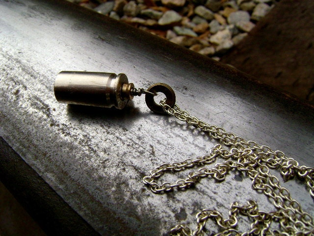 La Bandita Bullet Shell Upcycled Necklace- Free Shipping