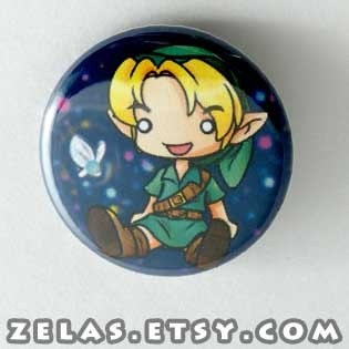 Legend of Zelda - Link Button